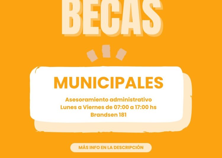 Asesoran para solicitar becas municipales de estudio