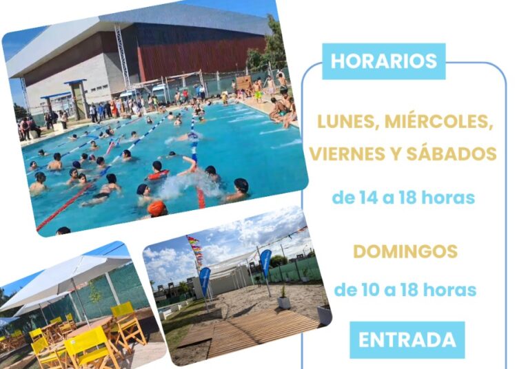 La Pileta Municipal sigue abierta para todos los vecinos