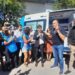 Ante una multitud en Claromecó, Axel Kicillof entregó una ambulancia para Orense