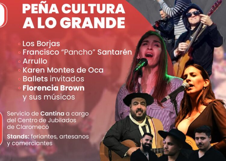 Llega la «Peña a lo Grande» a Claromecó