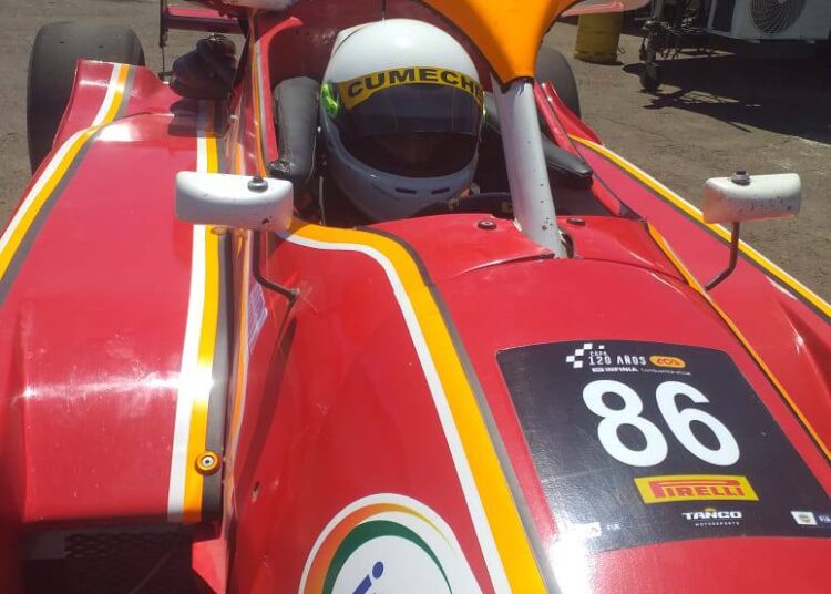 Bruno Oliver giró en un Formula 3