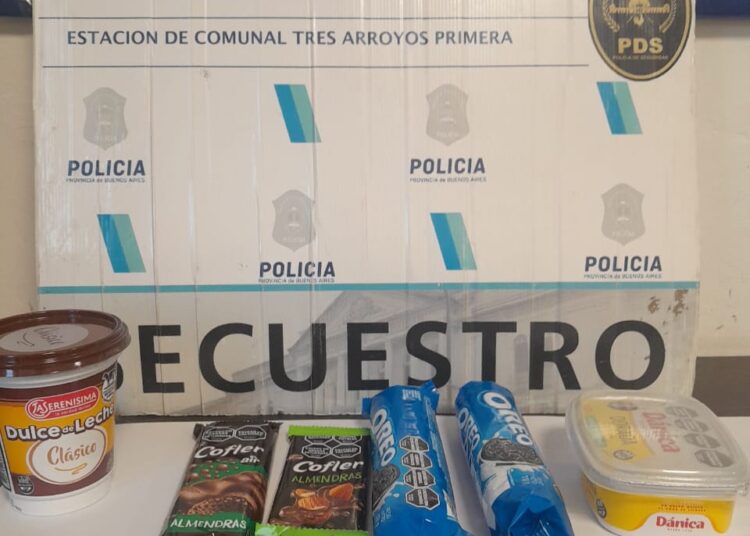 Robaba mercadería en Diarco y lo aprehendieron