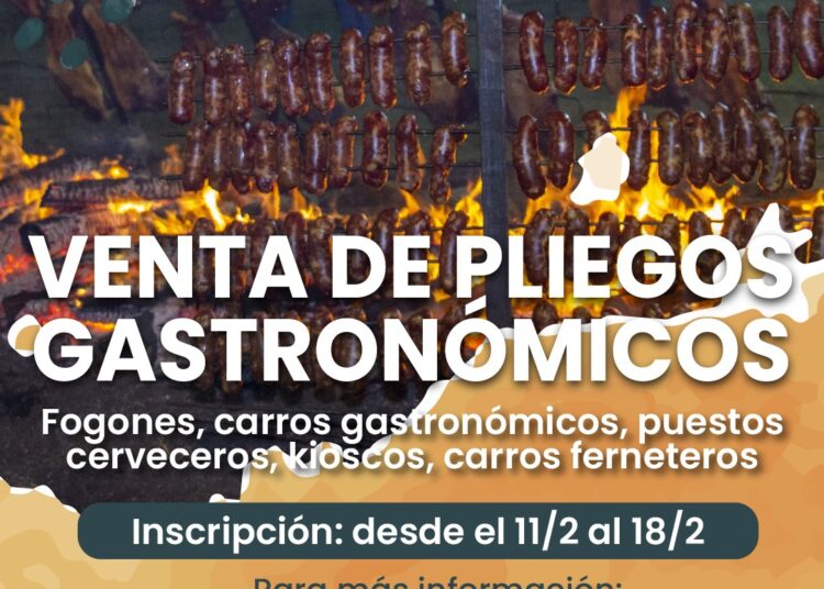 Venta de pliegos para licitaciones de la Fiesta Provincial del Trigo 2025