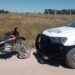 Personal policial recuperó una moto robada