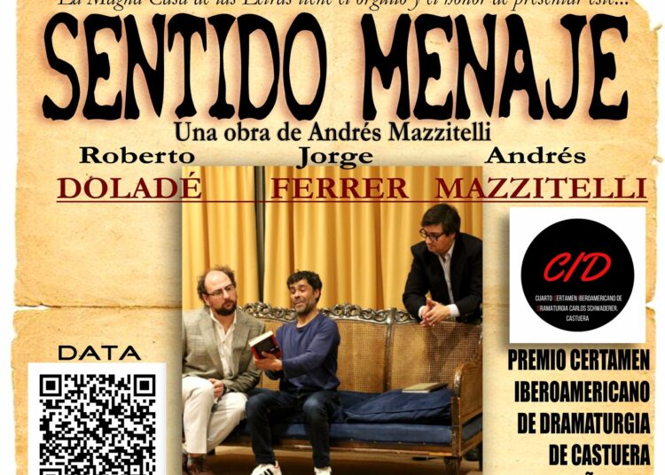 «Sentido Menaje» llega este jueves a La Casona