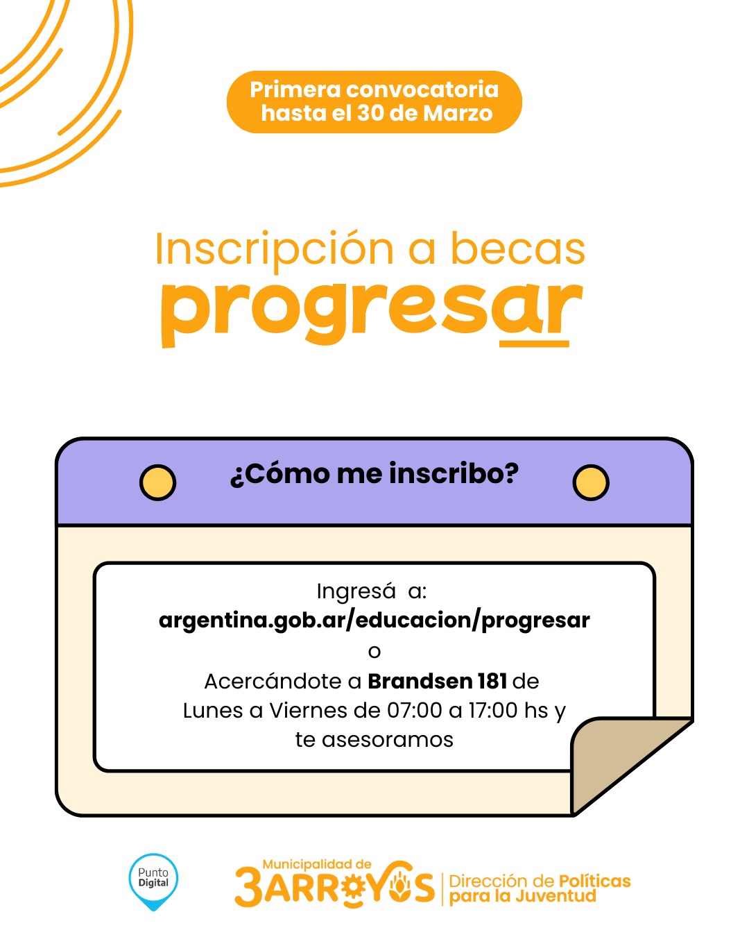 Abierta la inscripción a becas Progresar – Diario 3 – El portal de ...