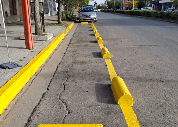 Tres Arroyos avanza con la construcción de ochavas activas para mejorar la seguridad vial