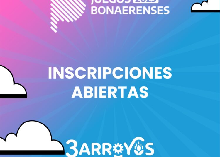 Ya están abiertas las inscripciones para los Juegos Bonaerenses 2025