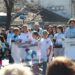 Entidades de la ciudad encabezaron el desfile oficial por el 141° aniversario
