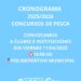 Convocatoria a clubes e instituciones