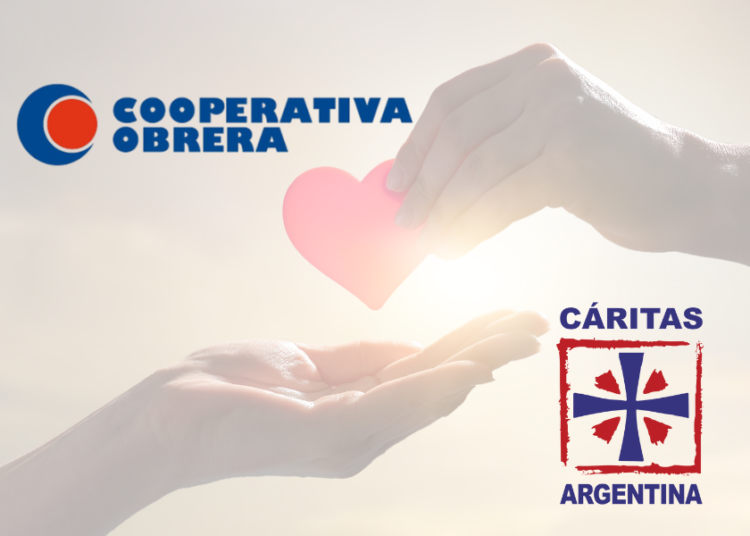 Histórica muestra de solidaridad: Cáritas y la Cooperativa Obrera recaudaron más de 77 millones de pesos para los damnificados por el temporal en Bahía Blanca