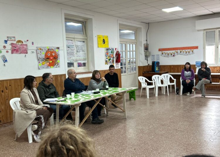 El Consejo de Discapacidad junto al Secretarío de Desarrollo Social en Reta