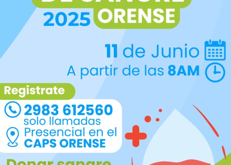 Colecta de sangre en Orense