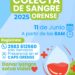 Colecta de sangre en Orense