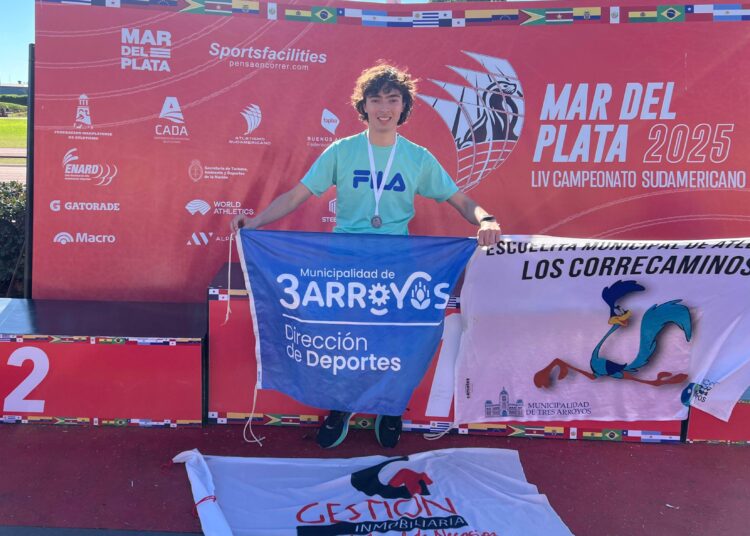 Ayrton Sanguinetti consiguió un nuevo podio en el Provincial