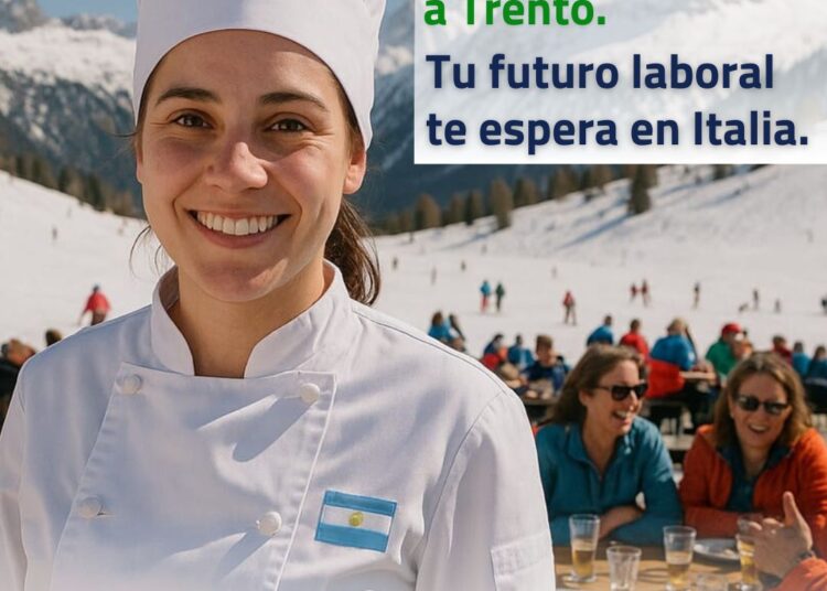Oportunidad laboral en Italia: lanzan un programa piloto para trabajar en Trento
