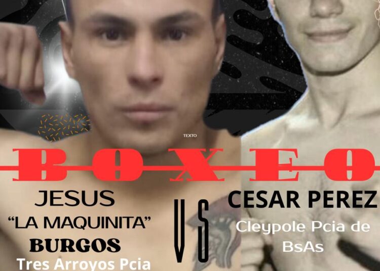 Confirmaron el rival de Jesús Burgos