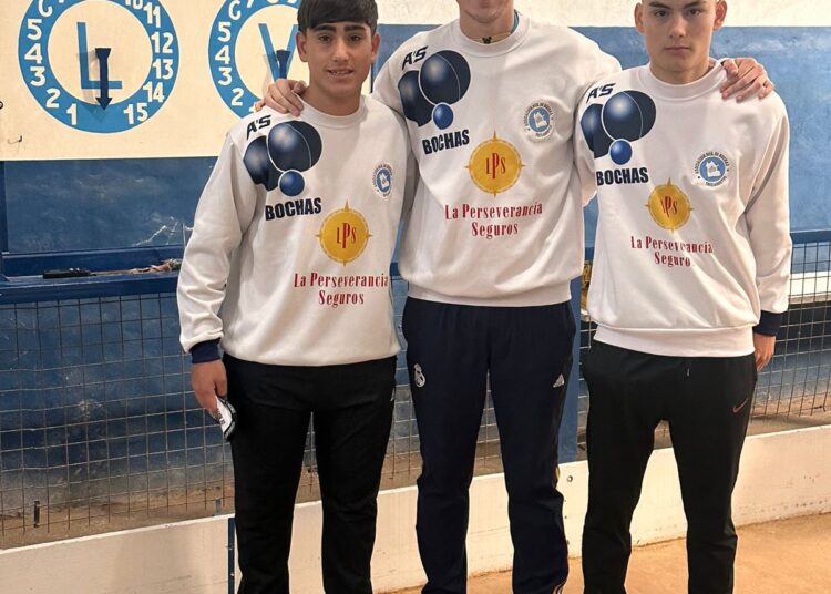 La Asociación Tresarroyense de Bochas dio el presente en el Provincial Sub 18