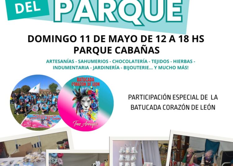 La Feria del Parque: todos los domingos en el corazón del Parque Cabañas Tres Arroyos