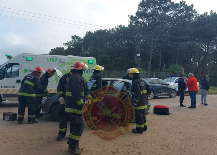 Claromecó: herido tras choque en el cruce de 26 y 27