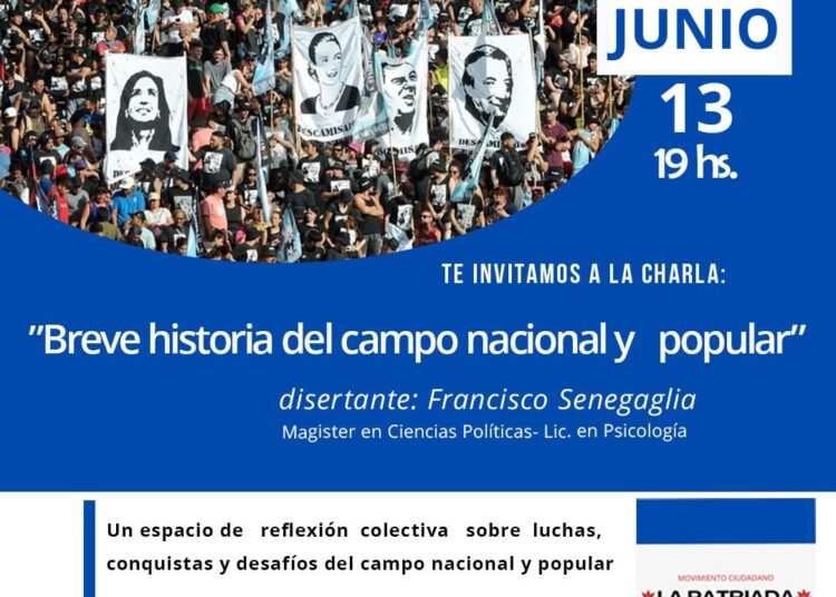 Ana Conti convoca a debatir historia y democracia en un contexto de fuerte tensión institucional