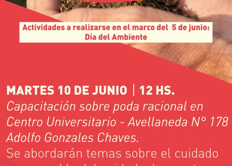 Chaves Municipio promueve hábitos responsables en el marco del Día del Ambiente
