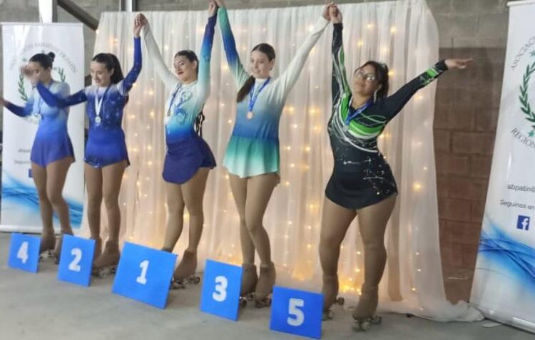 Buenos resultados para patinadoras Villenses