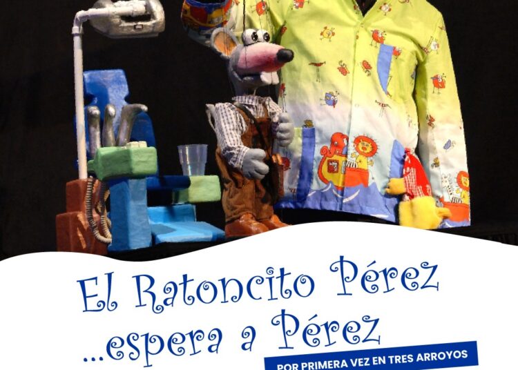 Llega a Tres Arroyos “Ratoncito Pérez espera a Pérez”, un show de títeres para toda la familia