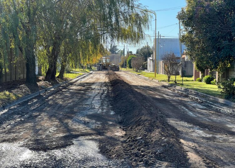 Chaves municipio inicia obras en Labardén entre Carricart y América