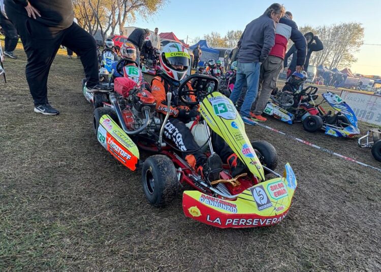 Bruno Oliver suma experiencia en el Karting del Centro