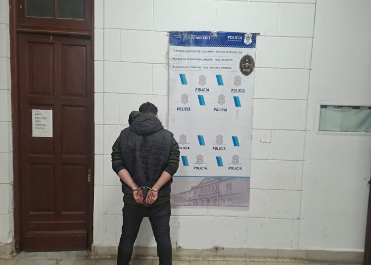 Un aprehendido por maltrato en Reconquista al 700