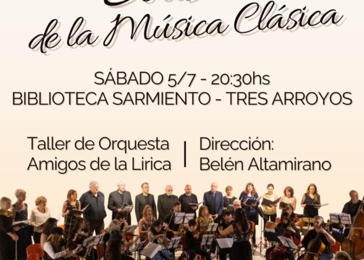 Concierto de Solistas con Coro y Orquesta la Biblioteca Sarmiento: una noche para dejarse llevar por la música