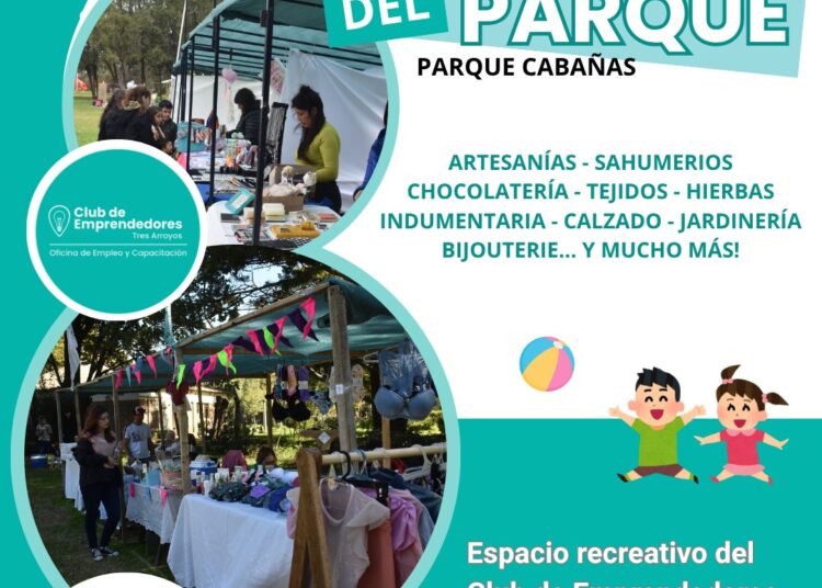 Llega una nueva edición de la Feria del Parque en el fin de semana largo