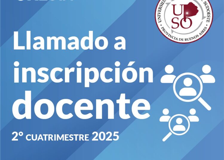 CRESTA-UPSO: abrió la inscripción para cargos docentes invitados del segundo cuatrimestre