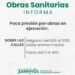 Trabajos de reparación en la red de agua: podría registrarse baja presión en la zona