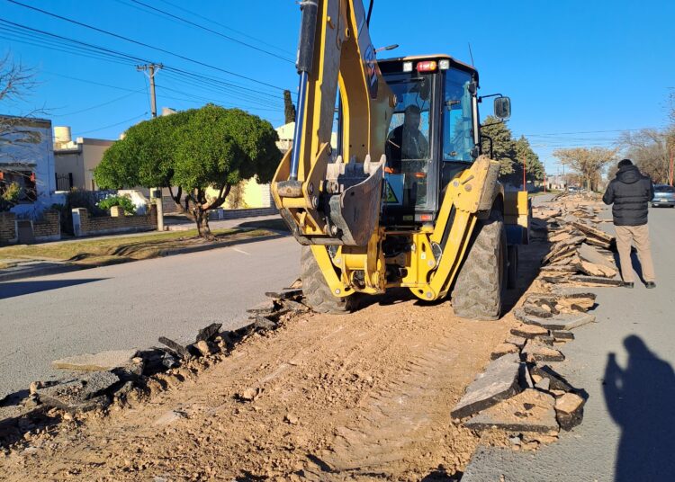 La rambla de Rivadavia sigue creciendo y mejora la vida de los vecinos