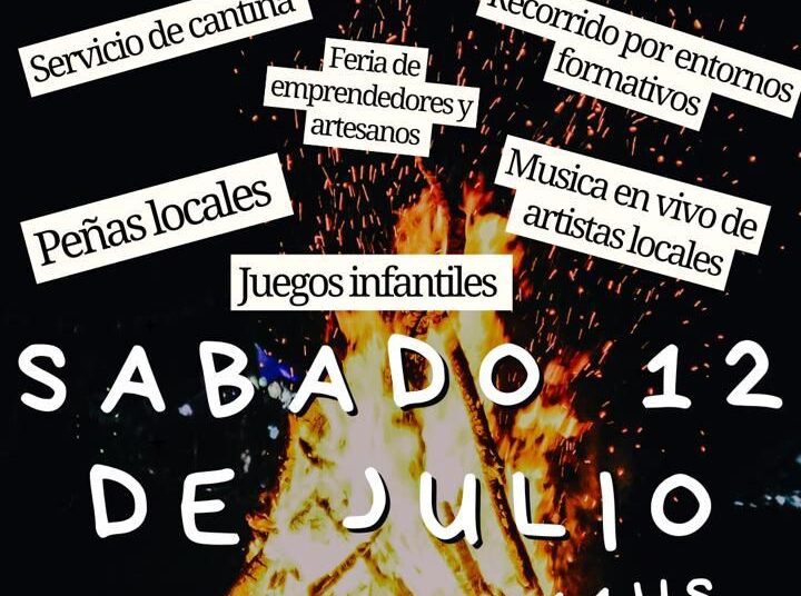 La Escuela Agraria 1 invita a su jornada de tranqueras abiertas con feria, música y la tradicional quema de San Juan