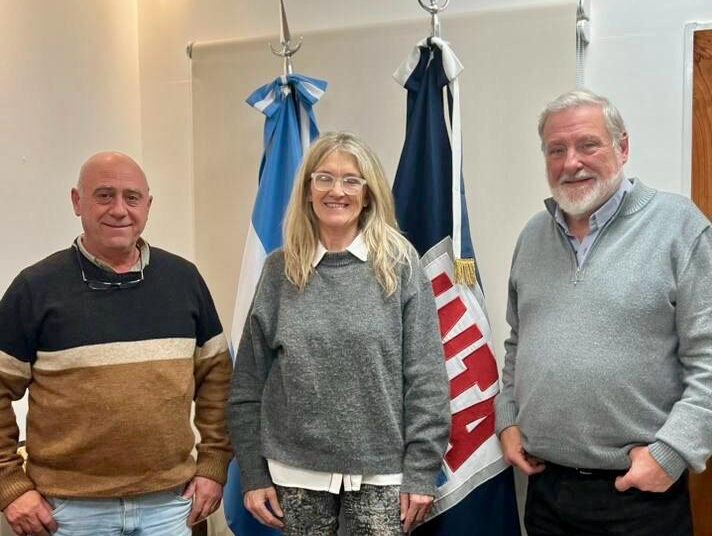 Dirigentes de La Libertad Avanza local se reunieron autoridades del INTA