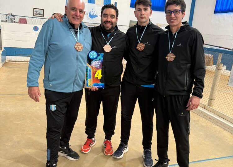 Tres Arroyos se quedó con el 4° puesto en el Provincial de Parejas de 1ra Categoría
