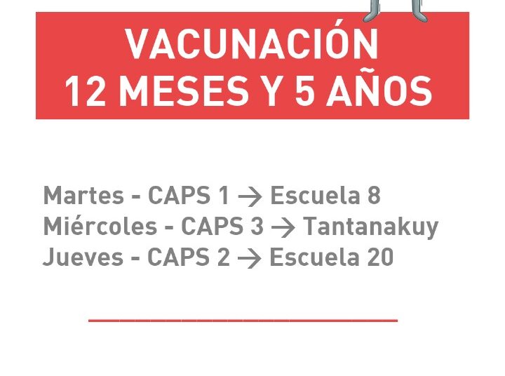 Chaves municipio refuerza la campaña gratuita de vacunación contra el sarampión