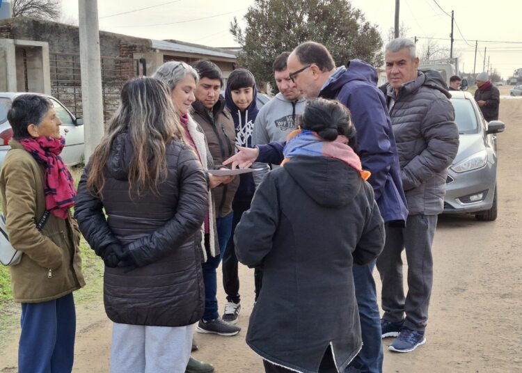 Inician la obra de desagües en Olimpo: durará tres meses e insumirá más de $400 millones
