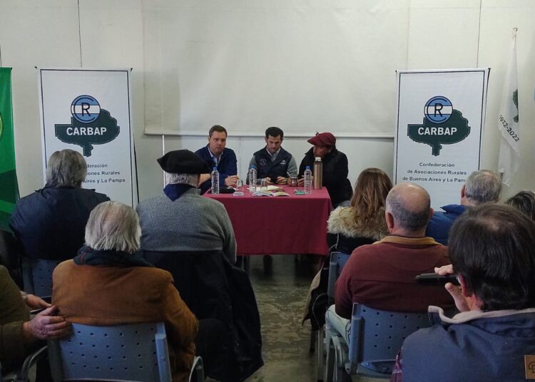 CARBAP pidió eliminar las retenciones: «los gestos, fotos y discursos no devuelven rentabilidad»