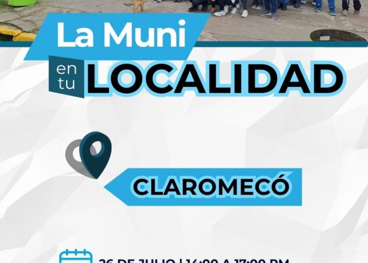 La Municipalidad llega a Claromecó con una nueva jornada del programa “La Muni en tu Localidad”