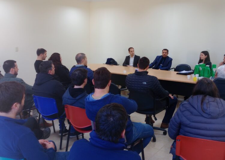 Encuentro con Banco Provincia en el Parque Industrial