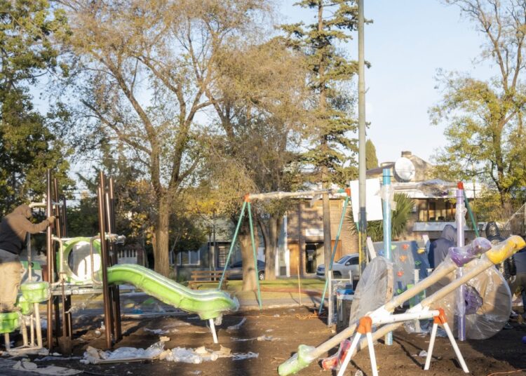 Plaza Italia se renueva: inauguran oficialmente las obras de puesta en valor
