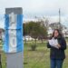 Actualizaron el contador en la Plaza de la Memoria