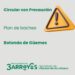 Piden a los vecinos circular con precaución por trabajos en distintos puntos de la ciudad