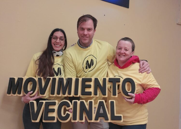 El Movimiento lanza la campaña desde el centro de la ciudad.