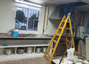 Ejecutaron obras pendientes en escuelas del distrito