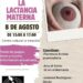 Semana de la Lactancia: invitan a un encuentro comunitario para compartir, informarse y construir red